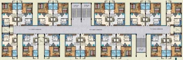  krishna-laxmi-arcade Block C Cluster Plan