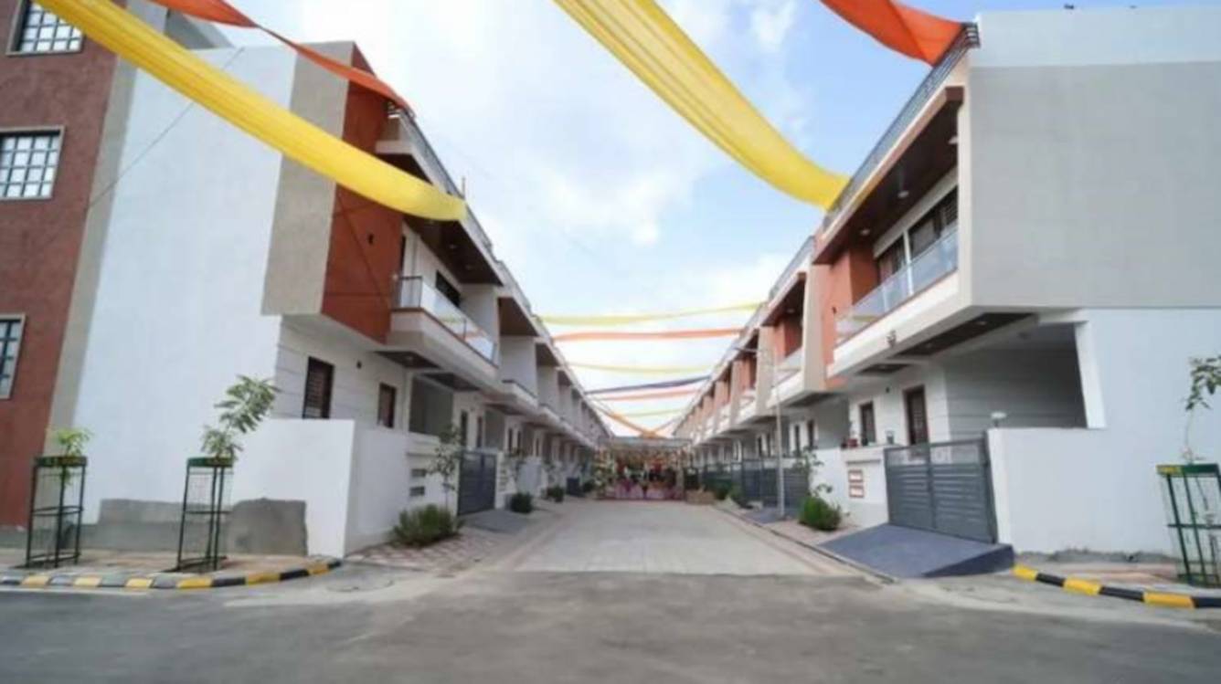  gated colony villa Elevation