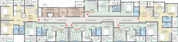  wisdom A Building Cluster Plan for 2nd Floor and 4th Floor
