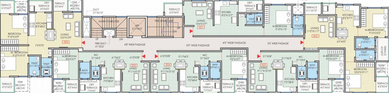  wisdom A Building Cluster Plan for 5th Floor