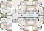 Block B+C Cluster Plan from 1st to 7th Floor neelkanth-greens Block B+C Cluster Plan from 1st to 7th Floor