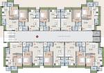 Block D Cluster Plan from 1st to 7th Floor neelkanth-greens Block D Cluster Plan from 1st to 7th Floor
