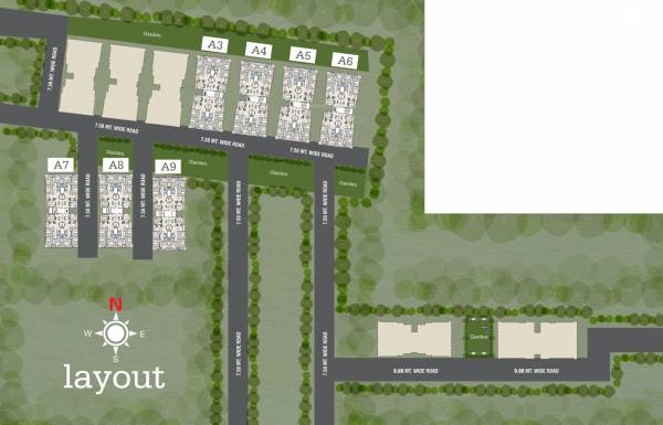  akshar-green-tower-a3-to-a9 Layout Plan