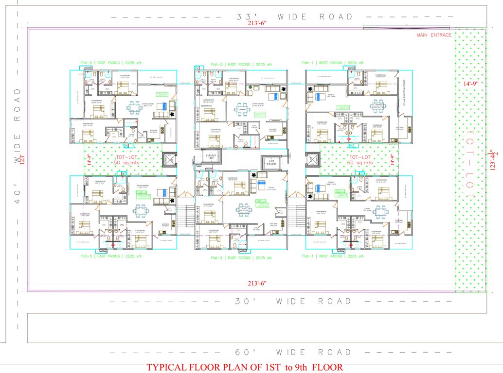  v9 msn sky Tower 1 Cluster Plan