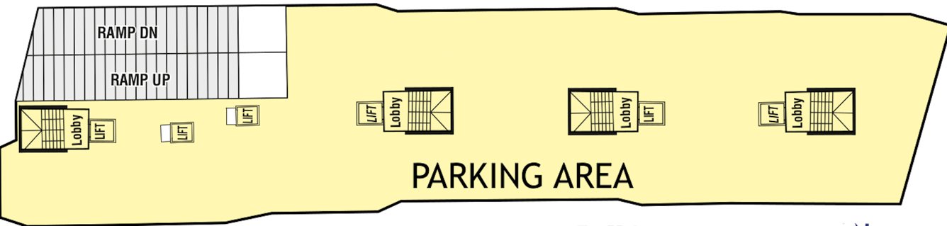  dream villas elite Wing A+B+C+D Basement Cluster Plan