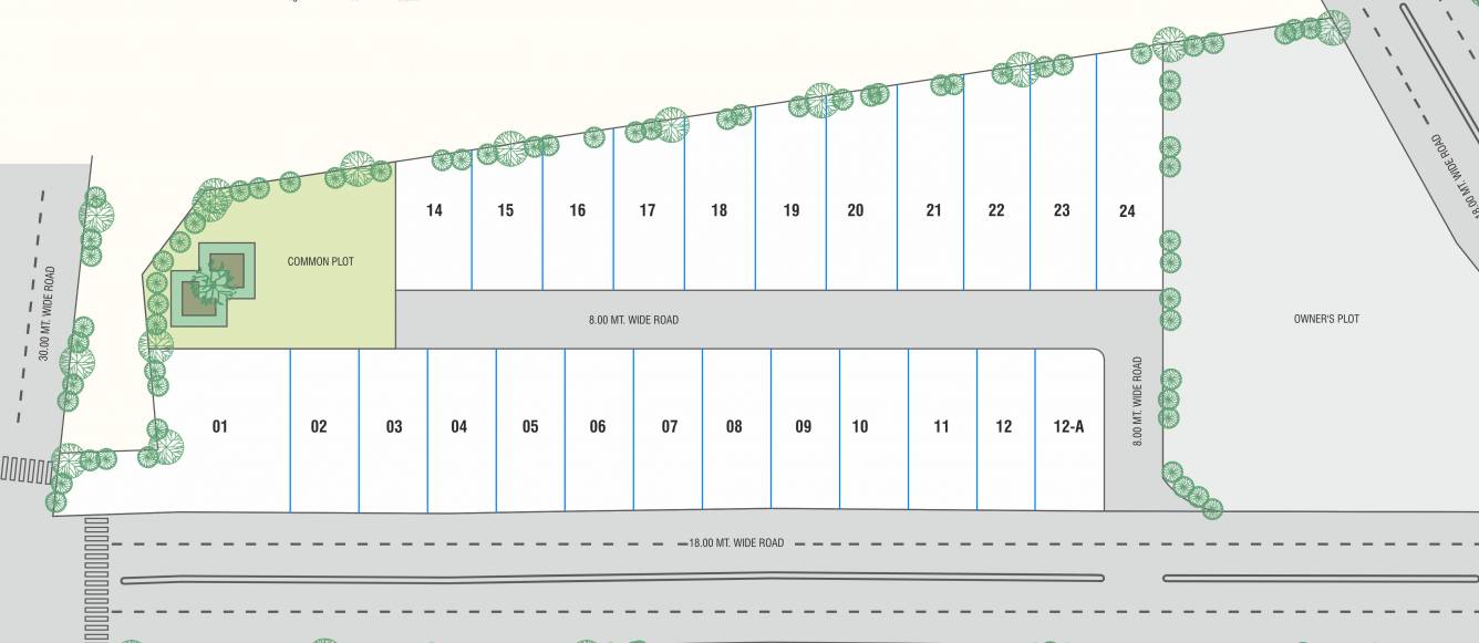  vicenza greens Layout Plan