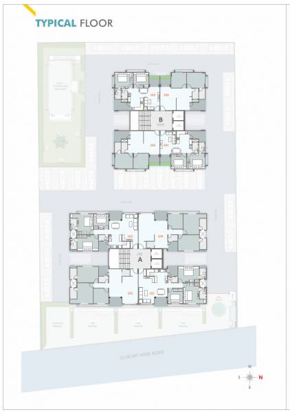  seasons-skyline Tower A Cluster Plan