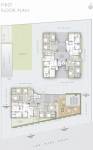  one-35 A And B Cluster Plan for 1st Floor