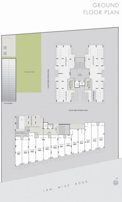  one 35 A And B Cluster Plan for ground Floor