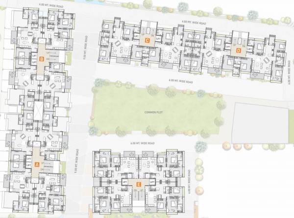  opulence A Cluster Plan For 12th Floor