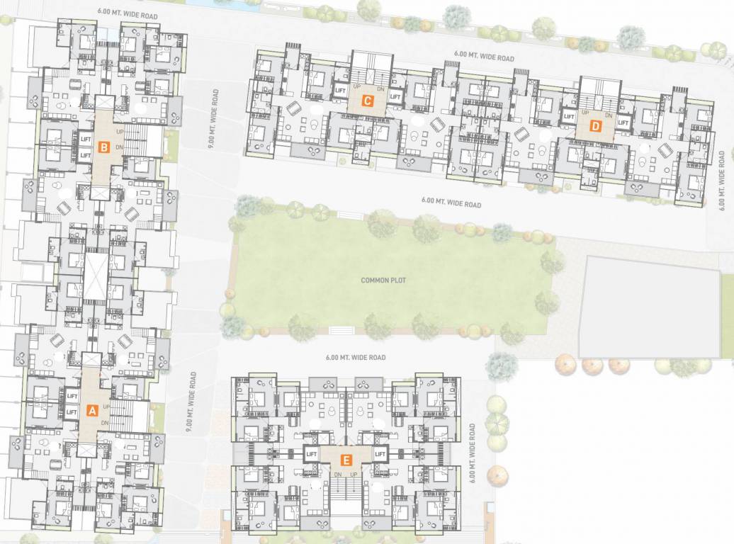  opulence A Cluster Plan For 12th Floor