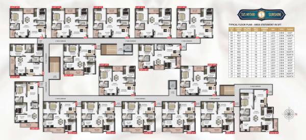  mythri-sunshine Mythri Sunshine Typical Cluster Plan