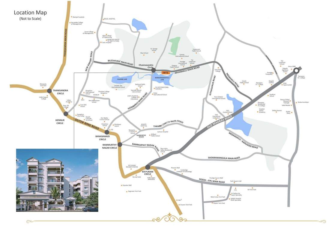  mythri sunshine Location Plan