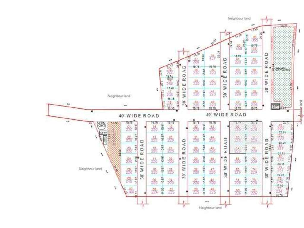  prime north meadows Layout Plan