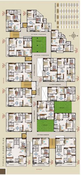 Heights Cluster Plan From 1st To 10th Floor heights Heights Cluster Plan From 1st To 10th Floor