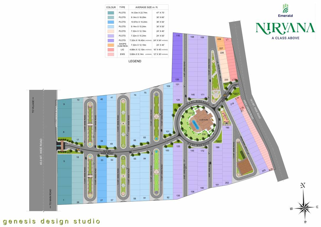  emerald nirvana Master Plan