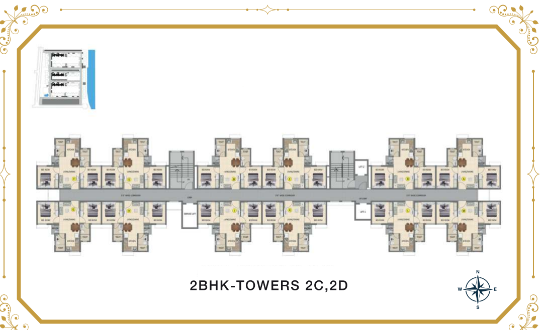  sunshine phase 2 2D Cluster Plan