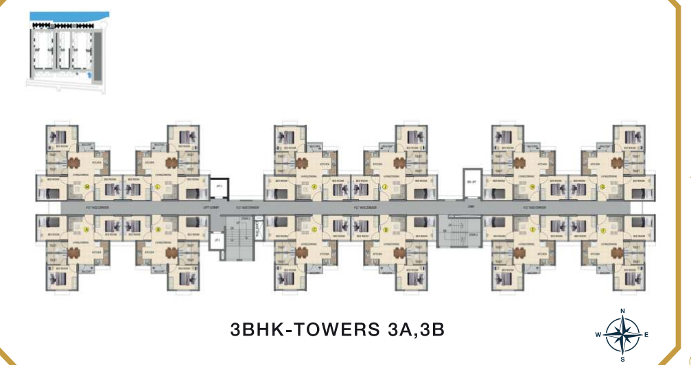  sunshine phase 2 3A Cluster Plan