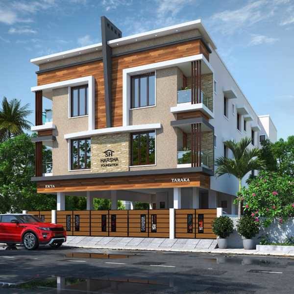  ekta-taraka-flats Elevation