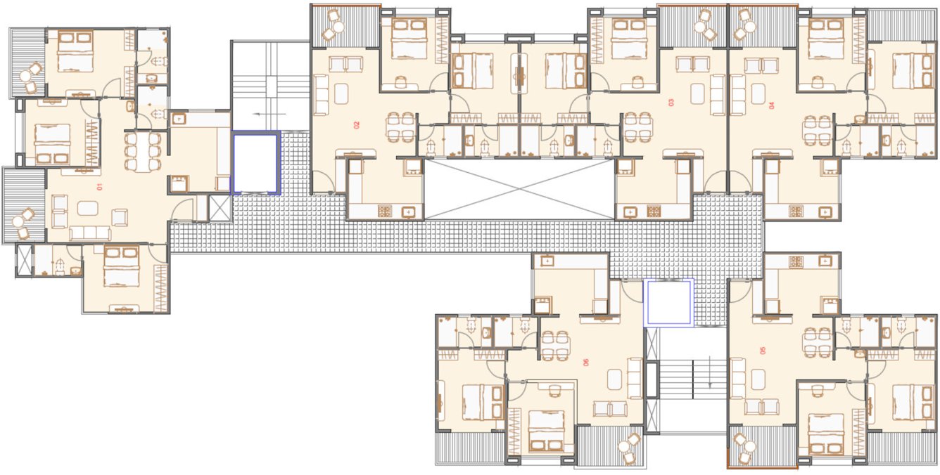  araya A Cluster Plan for ground Floor