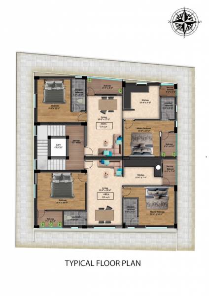  homes Homes Cluster Plan