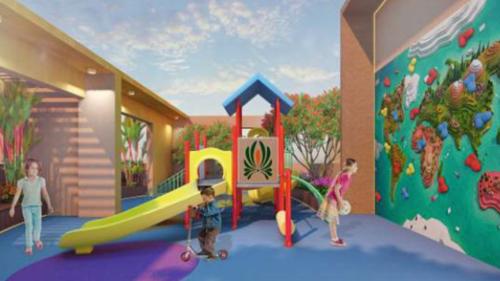  the-sky-tower Children's play area