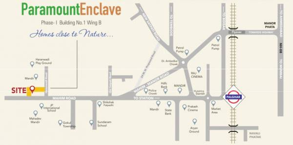  paramount-enclave-phase-1 Location Plan