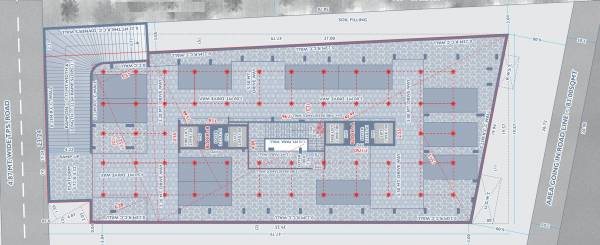  punit-appartment Block A and Block B Cluster Plan for Basement