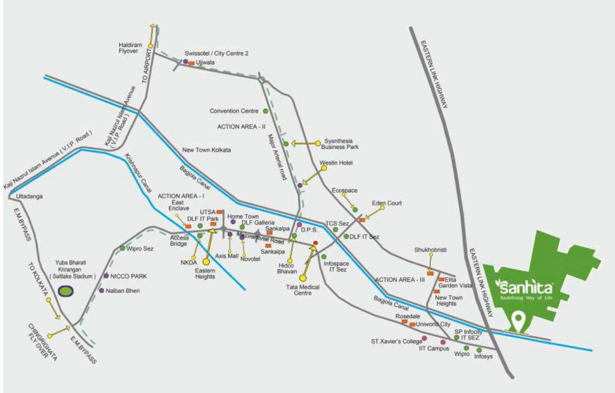  sanhita Location Plan
