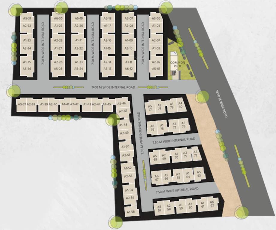  prerna residency Layout Plan