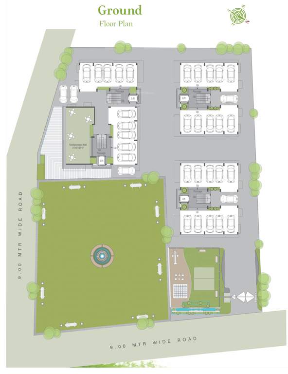 the palace green life Tower A Cluster Plan