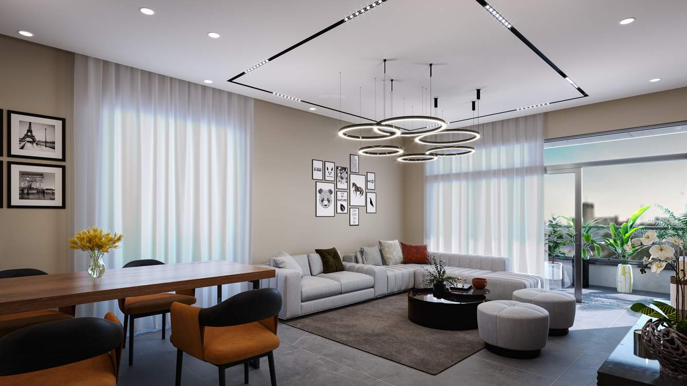 the palace green life Living Area