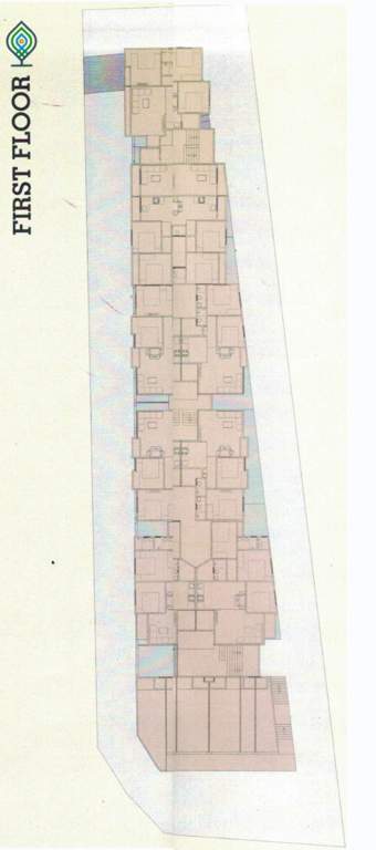 vraj resicom plaza Tower A,B,C Cluster Plan For 1st Floor