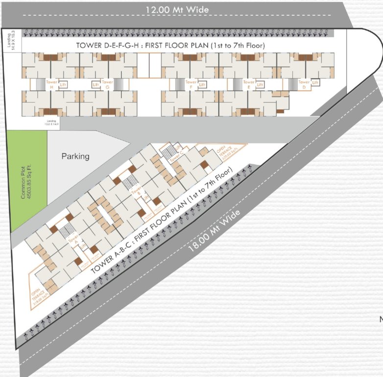  aisha park Layout Plan