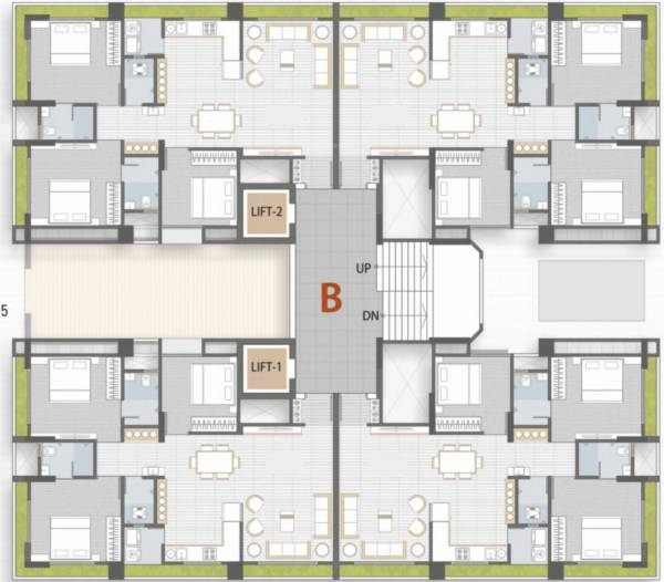 B Cluster Plan saffron-heights B Cluster Plan