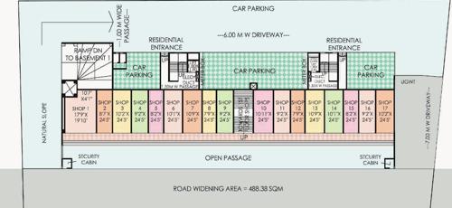  the-rao-heights The Rao Heights Ground Floor Cluster Plan