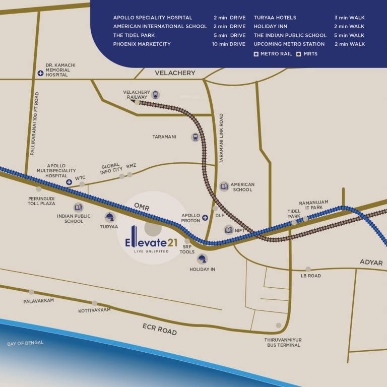 elevate 21 Location Plan