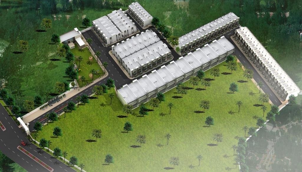  krishna kunj jumbo villa Layout Plan