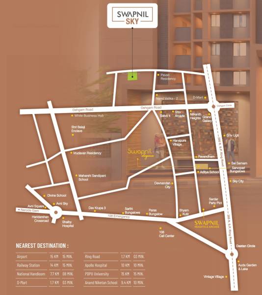  swapnil-sky Location Plan