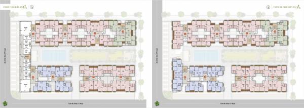  vraj-vatika Block A Cluster Plan