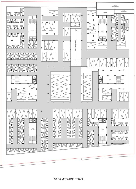  zainab highland A, B, C, D, E, F Cluster Plan For Basement