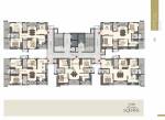 Karlan Square Cluster Plan for Typical Floor  square Karlan Square Cluster Plan for Typical Floor