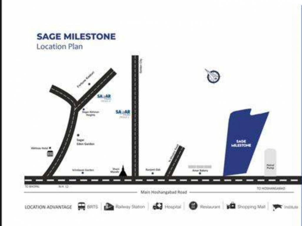 sage milestone Location Plan