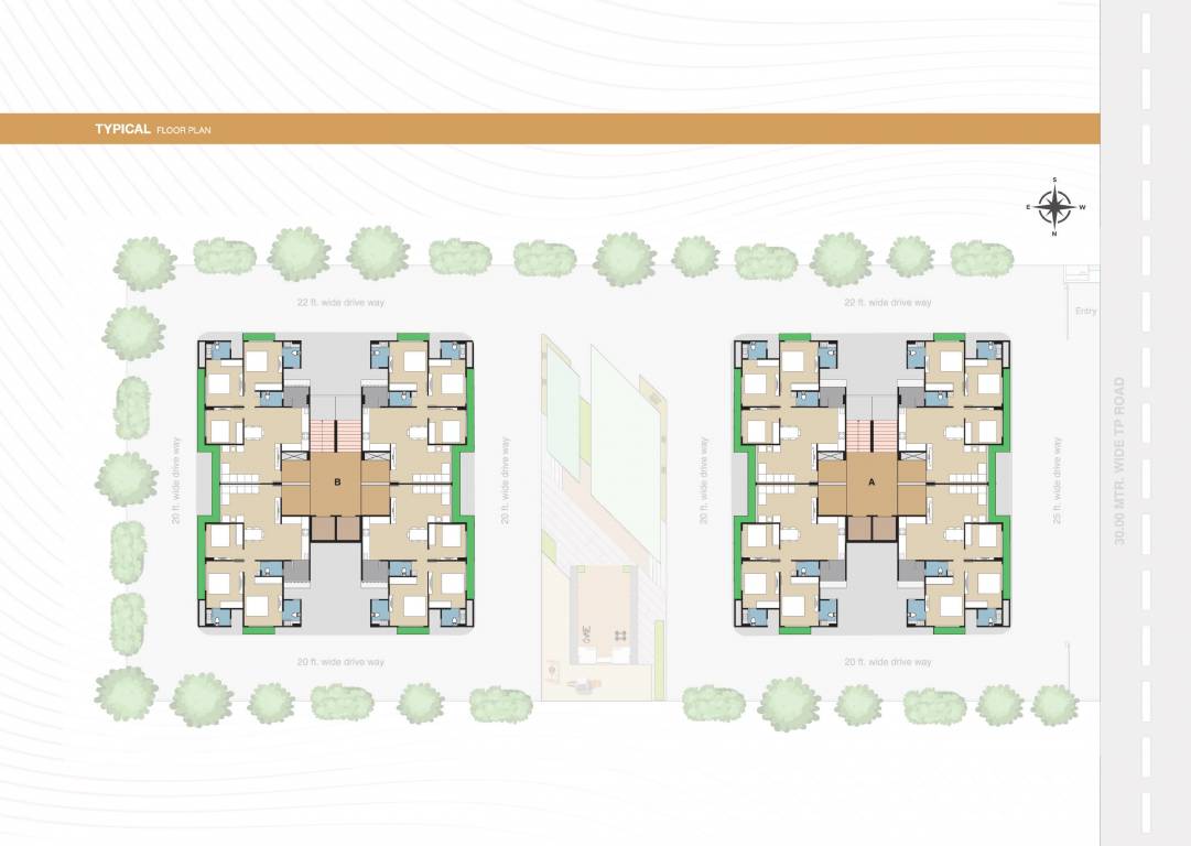  integrity Block A And Block B Typical Cluster Plan