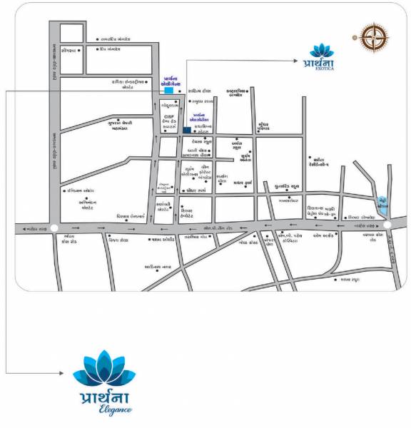  prarthna-elegance Location Plan