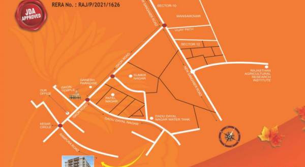  apartments Location Plan