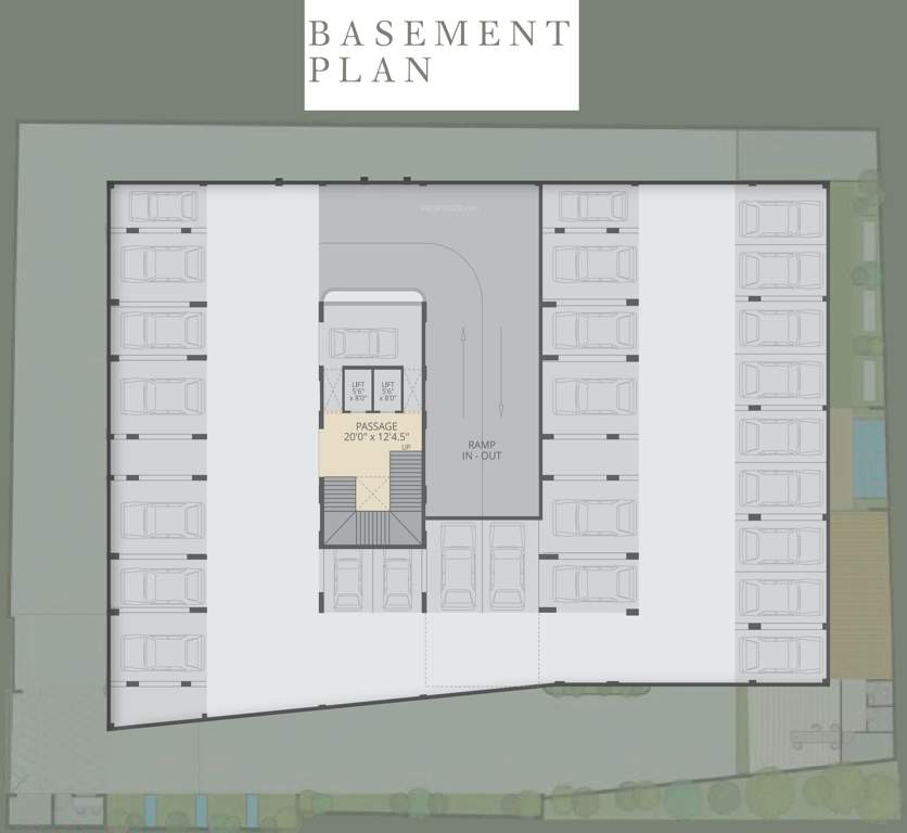 sherwoods amaltas Sherwoods Amaltas Basement Cluster Plan