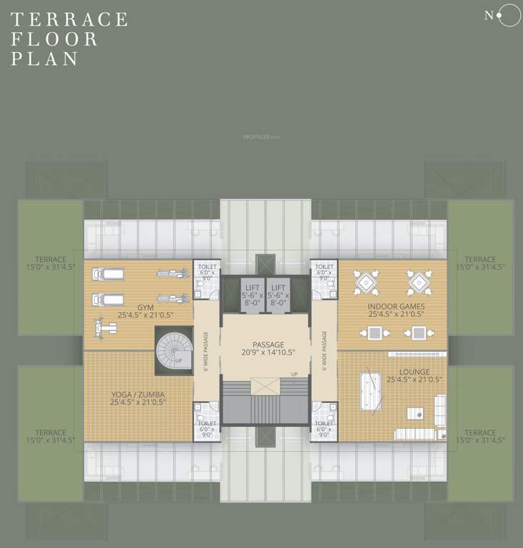 sherwoods amaltas Sherwoods Amaltas Terrace Cluster Plan