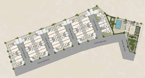  samruddhi-satvik Layout Plan
