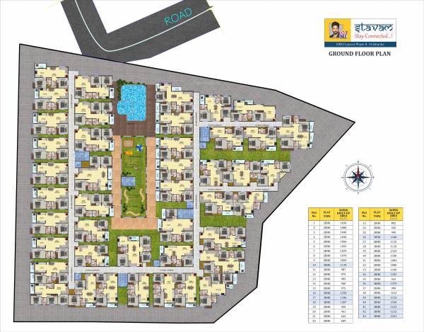  stavam Ds Max Stavam Cluster Plan for ground Floor